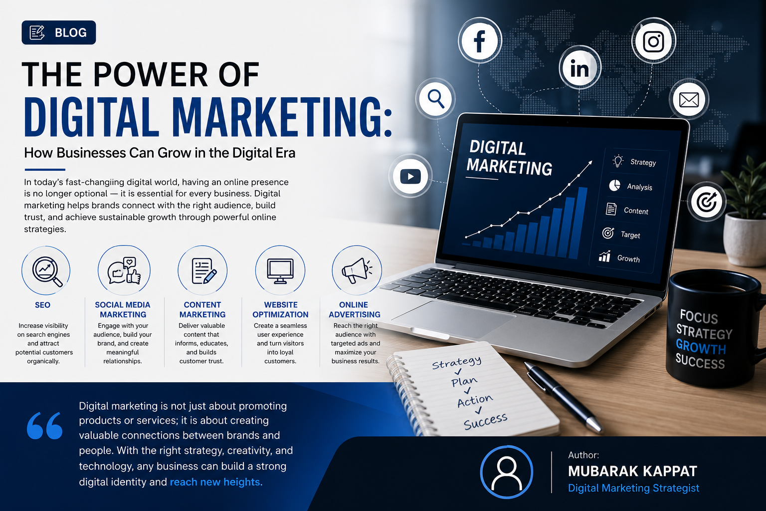 The Power of Digital Marketing: How Businesses Can Grow in the Digital Era