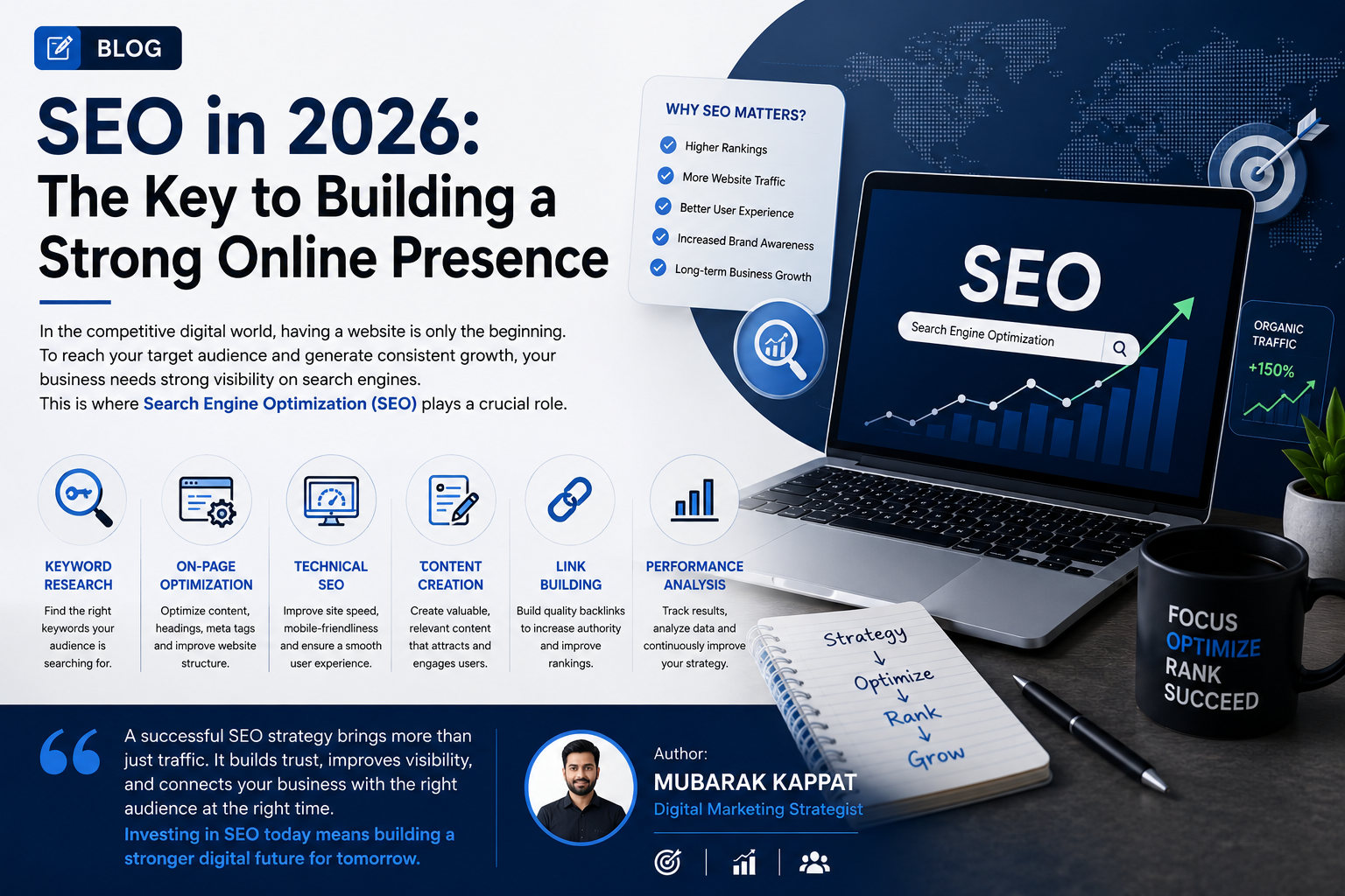 SEO in 2026: The Key to Building a Strong Online Presence